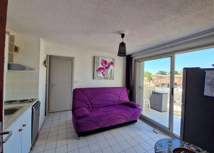 2 Pieces Avec Piscine, Parking Prive Et Acces Direct A La - Fr-1-387-50 Apartment Marseillan (Herault)